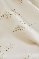 FLORAL PRINT FLAT SHEET