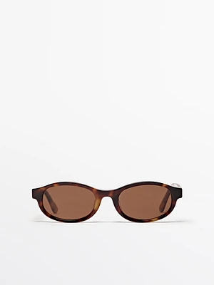 Petites lunettes de soleil rondes