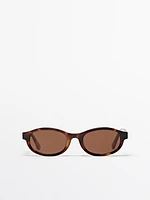 Petites lunettes de soleil rondes