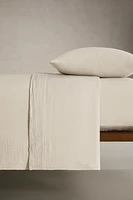 CREPE FITTED SHEET