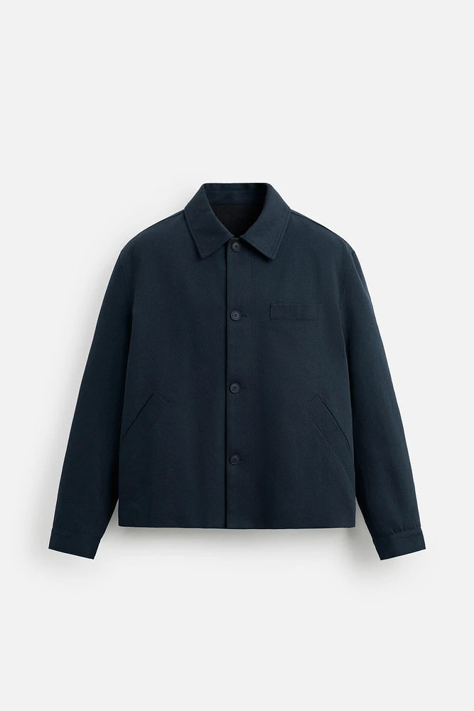 COTTON-LYOCELL JACKET