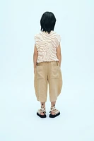TEXTURED WRAP VEST X FANGLU LIN