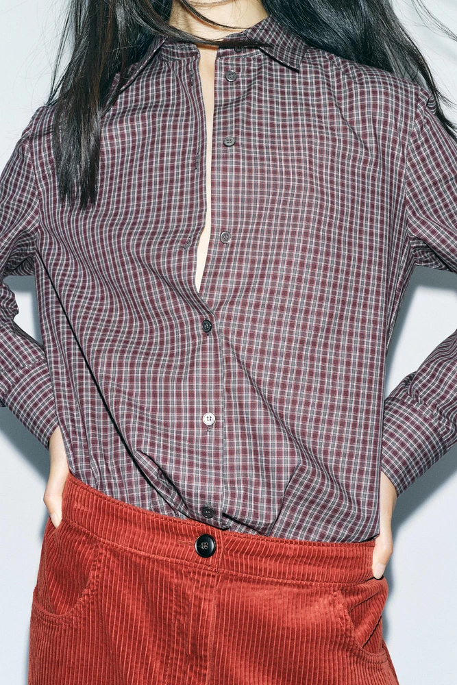 CHECKERED SHIRT ZW COLLECTION