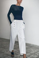 BUTTONED PANTS ZW COLLECTION