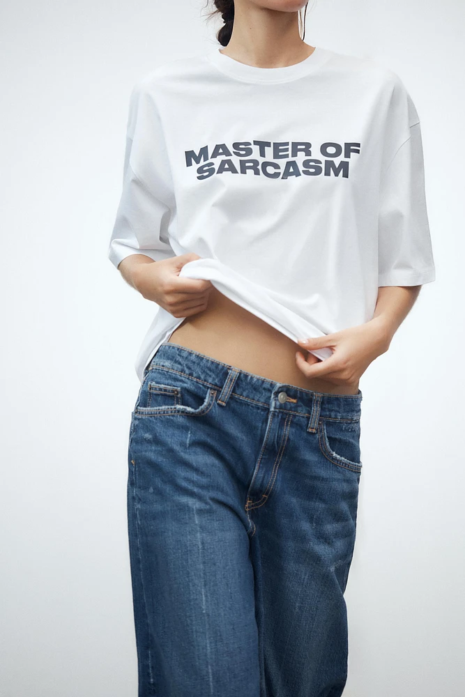 WASHED EFFECT T-SHIRT