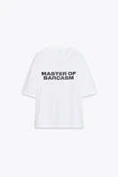 WASHED EFFECT T-SHIRT