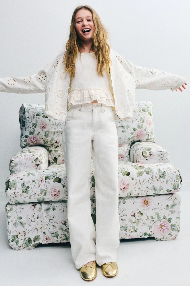 BLOUSON BRODERIE SUISSE