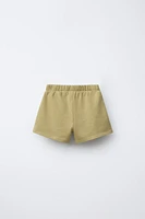 WAVY PLUSH SHORTS