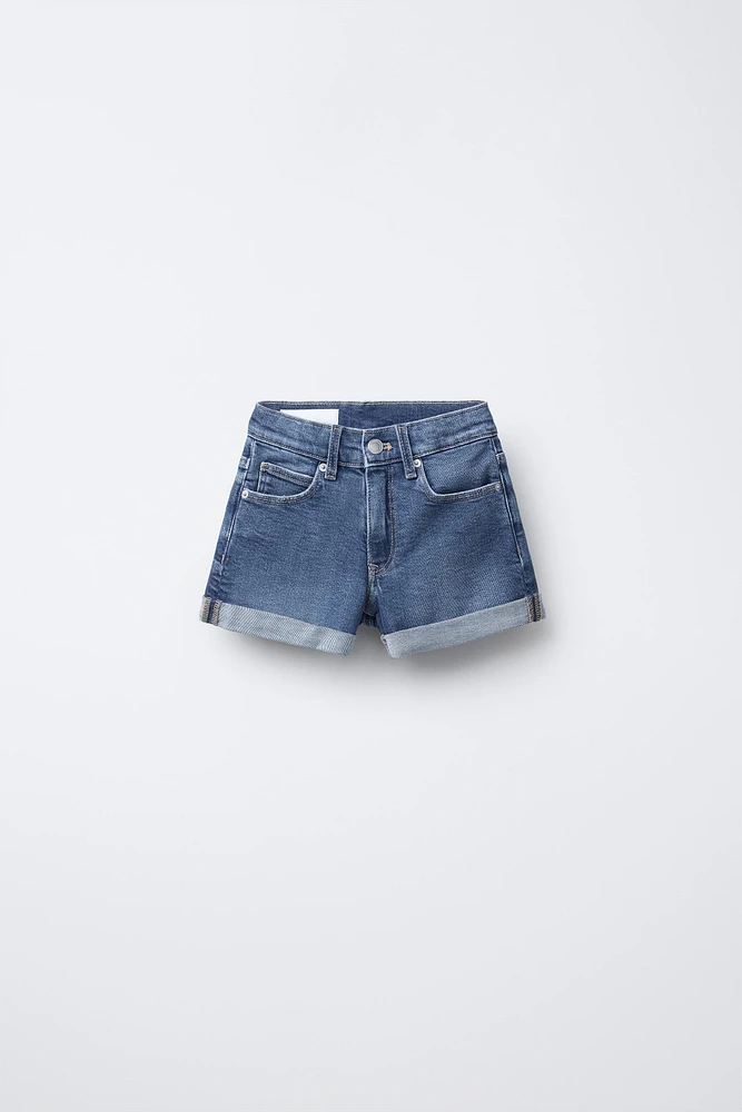 BERMUDA EN JEAN EXTENSIBLE