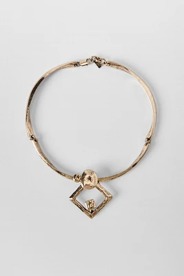 ARTICULATED METAL PIECE NECKLACE KATE MOSS X ZARA
