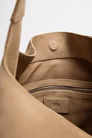 SAC SHOPPER EN CUIR LAQUÉ