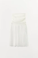 COMBINATION MIDI SKIRT