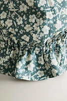 CHILDREN’S TROPICAL FLORAL BEACH HAT