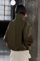 BUCKLE BOMBER JACKET ZW COLLECTION
