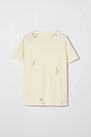 T-SHIRT À DÉCHIRURES KATE MOSS X ZARA