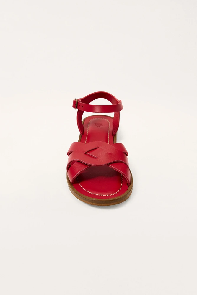 SANDALES EN CUIR ÉDITION LIMITÉE