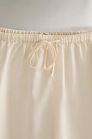 SHORT COTON BRODERIES