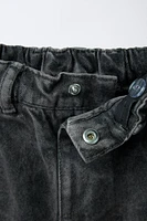 OVERDYED TWILL PANTS
