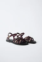 PRINTED SANDALS