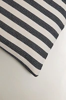 STRIPED THROW PILLOW COVER