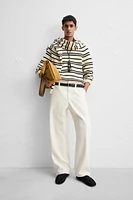 LIMITED EDITION TEXTURED STRIPE SWEATER