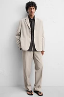 100% WOOL SUIT PANTS