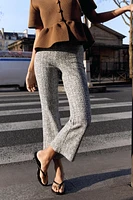 PANTALON STRUCTURÉ FLARE