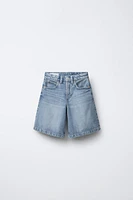 BAGGY DENIM SHORTS