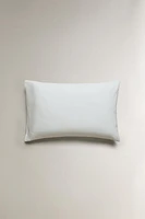 PILLOWCASE WITH EMBROIDERED CRAB