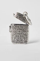 PORTE-CLÉS EN MATIÈRES VARIÉES CHARMS KATE MOSS X ZARA