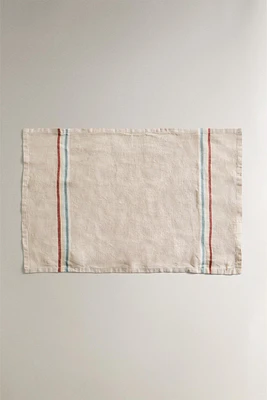 STRIPED LINEN PLACEMAT