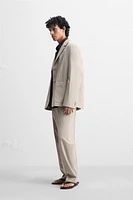 100% WOOL SUIT PANTS
