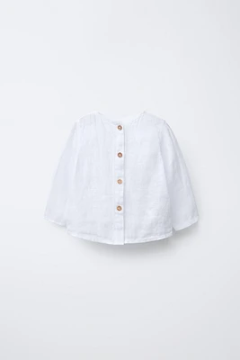 PLAIN LINEN SHIRT
