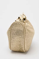 MINI BAG WITH METALLIC HANDLE