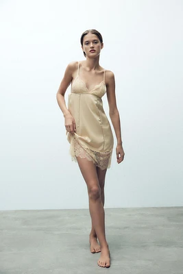 COMBINATION SLIP DRESS