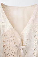KIMONO PATCHWORK BRODERIE SUISSE