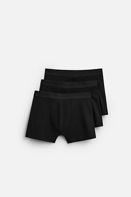 3 PACK OF BASIC BOXERS