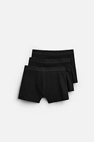3 PACK OF BASIC BOXERS
