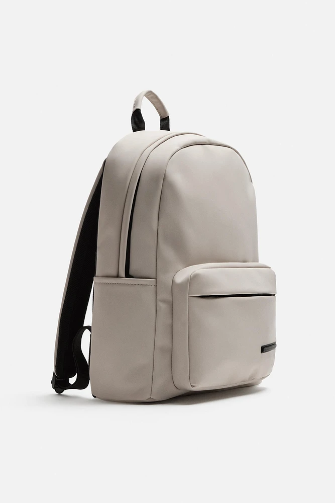 RUBBERIZED BACKPACK