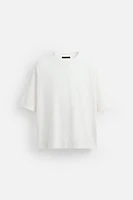 LIGHTWEIGHT WASHED BOXY FIT T-SHIRT
