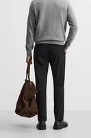 SLIM FIT STRETCH PANTS
