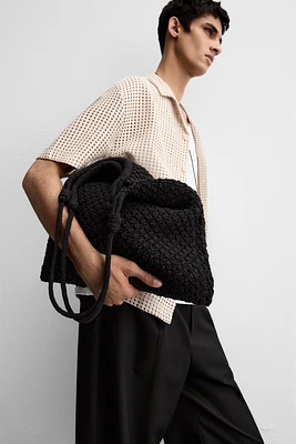MACRAMÉ SHOPPER BAG