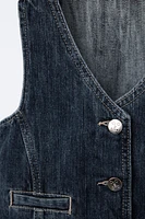 CLOSED © DENIM VEST