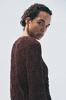 GILET EN MAILLE POINTELLE