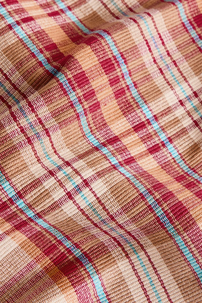 SET OF CHECK COTTON PLACEMATS (SET 2)