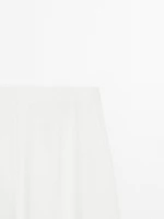 High-waist palazzo trousers - STUDIO
