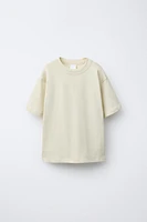 PLAIN T-SHIRT WITH LABEL