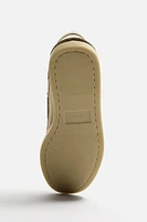 LEATHER BOAT SHOES