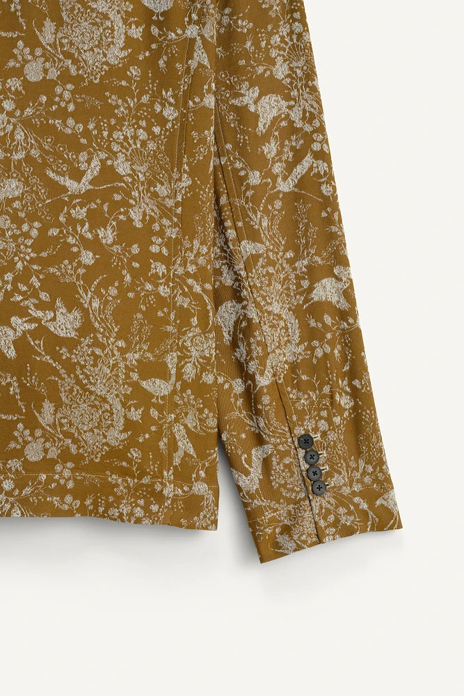 BLAZER FLUIDE JACQUARD ÉDITION LIMITÉE