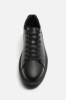 CHUNKY LEATHER SNEAKERS